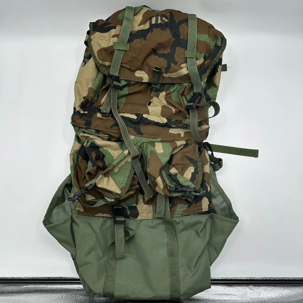 US Military Woodland Camo Rucksack Lion Technologies Tactical Large Backpack